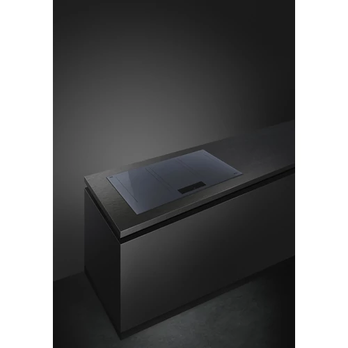 SMEG INDUKCIÓS FŐZŐLAP, Linea design, 90 cm, 6 főzőzóna, 3 MultiZone híd zóna, neptune szürke üveg