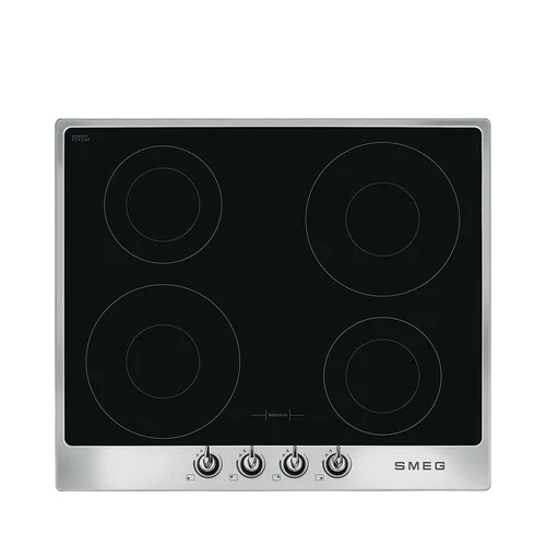 SMEG INDUKCIÓS FŐZŐLAP, Victoria design, 60 cm, 4 főzőzóna, inox