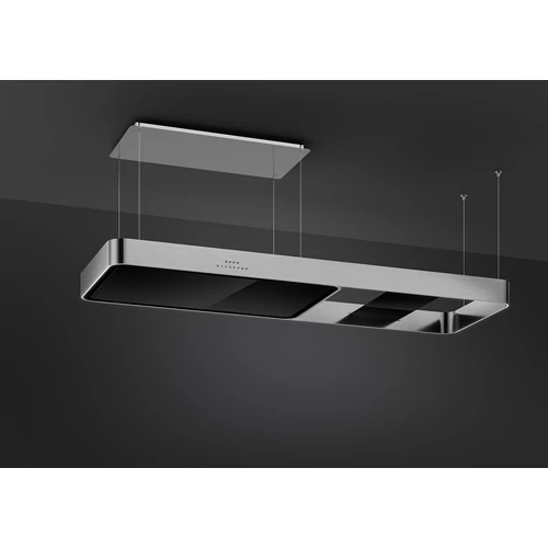 SMEG ISOLA design függesztett páraelszívó, 180 cm, inox