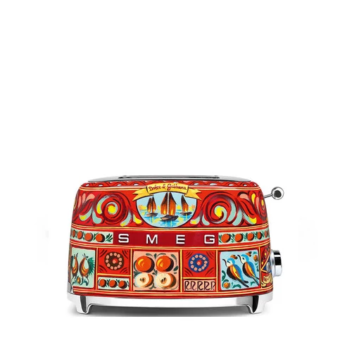 SMEG KENYÉRPIRÍTÓ, retro, 2 szeletes, D&G