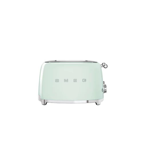 SMEG KENYÉRPIRÍTÓ, retro, 2x2 szeletes, világoszöld