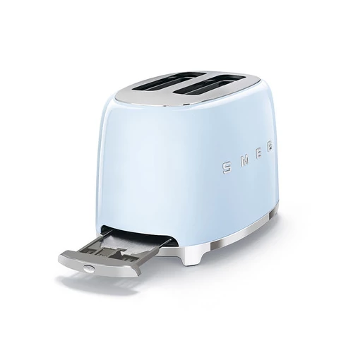 SMEG KENYÉRPIRÍTÓ, retro, 2 szeletes, világoskék