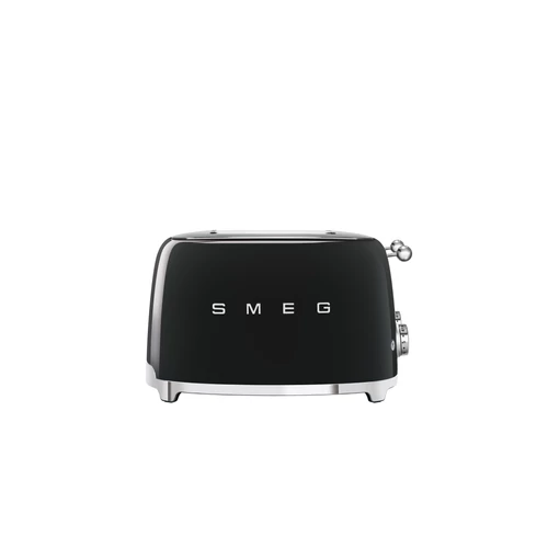 SMEG KENYÉRPIRÍTÓ, retro, 2x2 szeletes, fekete