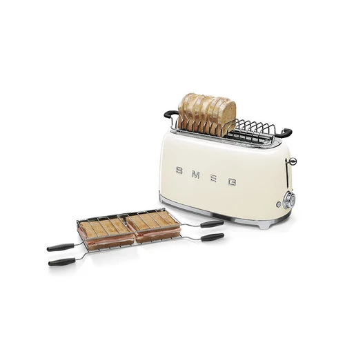 SMEG KENYÉRPIRÍTÓ, retro, 4 szeletes, bézs