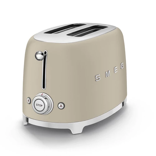SMEG KENYÉRPIRÍTÓ, retro, 2 szeletes, matt moonlight