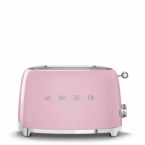 SMEG KENYÉRPIRÍTÓ, retro, 2 szeletes, rózsaszín