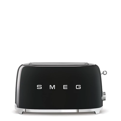 SMEG KENYÉRPIRÍTÓ, retro, 4 szeletes, fekete