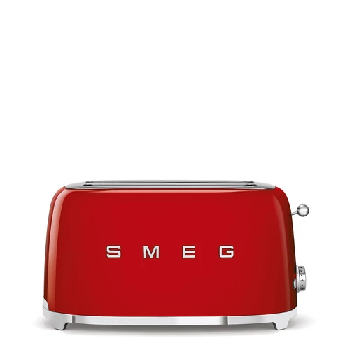 SMEG KENYÉRPIRÍTÓ, retro, 4 szeletes, piros