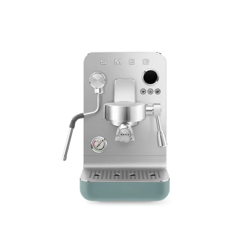 SMEG MINIPRO FÉLPROFESSZIONÁLIS KÁVÉFŐZŐ, retro, matt smaragdzöld