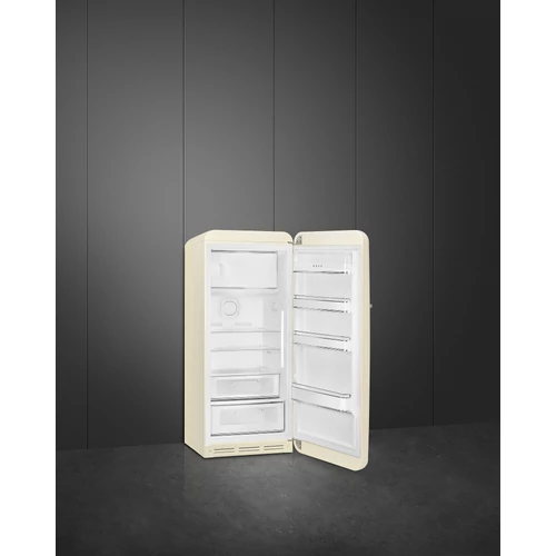 SMEG KOMBINÁLT HŰTŐ ÉS FAGYASZTÓ, retro, 60,1x150 cm, jobb oldali pántok, bézs