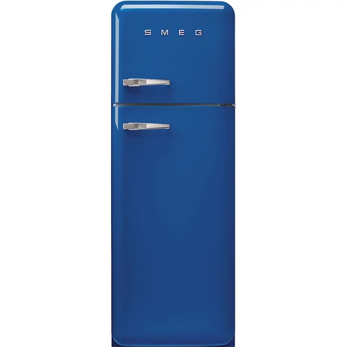SMEG KOMBINÁLT HŰTŐ ÉS FAGYASZTÓ, retro, 60,1x172 cm, jobb oldali pántok, kék
