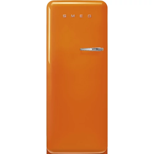 SMEG KOMBINÁLT HŰTŐ ÉS FAGYASZTÓ, retro, 60,1x150 cm, bal oldali pántok, narancssárga