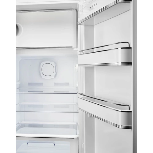 SMEG KOMBINÁLT HŰTŐ ÉS FAGYASZTÓ, retro, 60,1x150 cm, jobb oldali pántok, matt borostyán