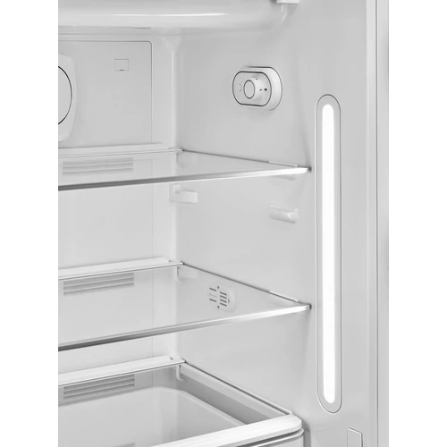 SMEG KOMBINÁLT HŰTŐ ÉS FAGYASZTÓ, retro, 60,1x150 cm, jobb oldali pántok, matt borostyán