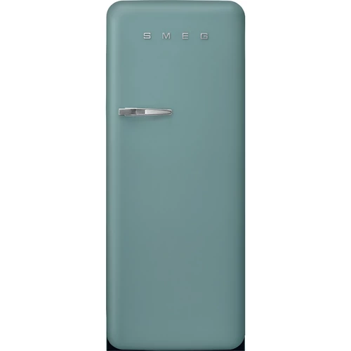 SMEG KOMBINÁLT HŰTŐ ÉS FAGYASZTÓ, retro, 60,1x150 cm, jobb oldali pántok, matt smaragdzöld