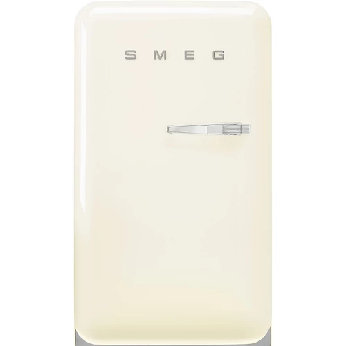 SMEG KOMBINÁLT HŰTŐ ÉS FAGYASZTÓ,retro,54,5 cm,98 cm magas,104,8+17 l,bal oldali pántok,bézs