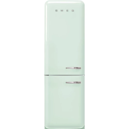 SMEG KOMBINÁLT HŰTŐ ÉS FAGYASZTÓ, 60,1x196,8 cm, világoszöld