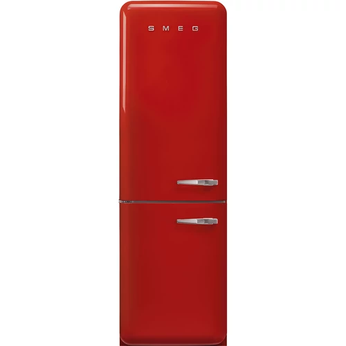 SMEG KOMBINÁLT HŰTŐ ÉS FAGYASZTÓ, 60,1x196,8 cm, piros