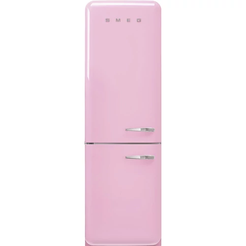 SMEG KOMBINÁLT HŰTŐ ÉS FAGYASZTÓ, 60,1x196,8 cm, rózsaszín