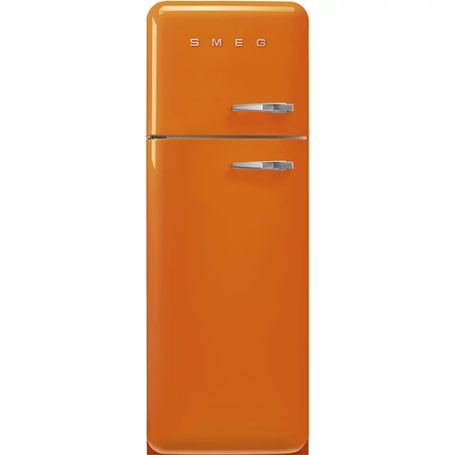 SMEG KOMBINÁLT HŰTŐ ÉS FAGYASZTÓ, 60,1x172 cm, bal oldali pántok, narancssárga
