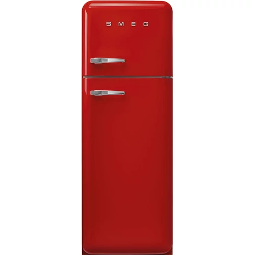 SMEG KOMBINÁLT HŰTŐ ÉS FAGYASZTÓ, 60,1x172 cm, jobb oldali pántok, piros