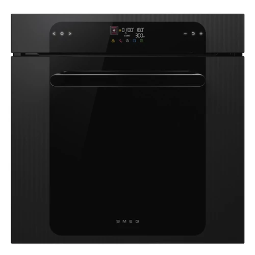SMEG KOMBINÁLT MIKROHULLÁMÚ SÜTŐ, Musa design, Galileo, 60 cm, ES LCD, fekete