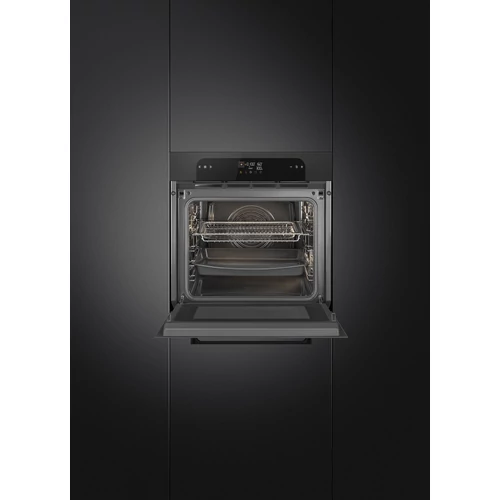 SMEG KOMBINÁLT MIKROHULLÁMÚ SÜTŐ, Musa design, Galileo, 60 cm, ES LCD, fekete, Schuko