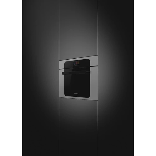 SMEG KOMPAKT KOMBINÁLT MIKROHULLÁMÚ SÜTŐ, Musa design, Galileo, 45 cm,TFT, ezüst/fekete, Schuko