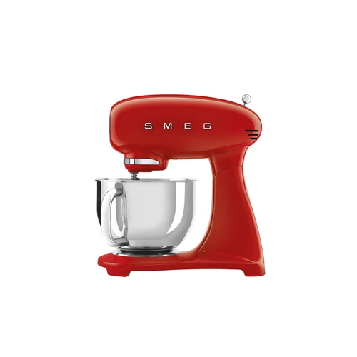 SMEG KONYHAI ROBOTGÉP, retro, piros test és talp