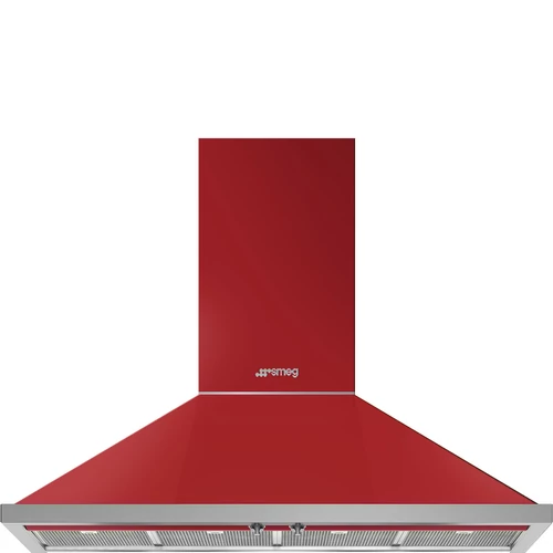 SMEG KÜRTŐS PÁRAELSZÍVÓ, Portofino design, 120 cm, piros