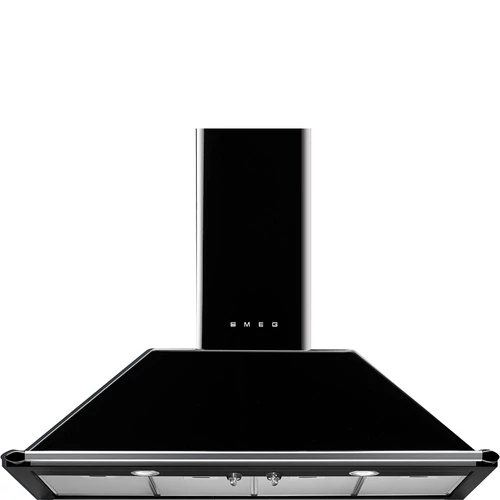 SMEG KÜRTŐS PÁRAELSZÍVÓ, Victoria design, 110 cm, fekete