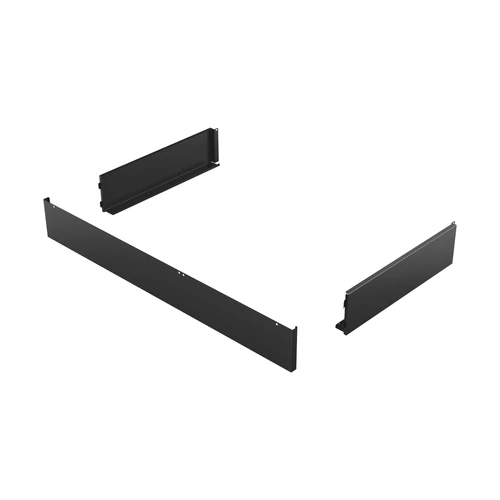 SMEG LÁBAZAT, háromoldalas, fekete, CPF9 Portofino tűzhelyekhez