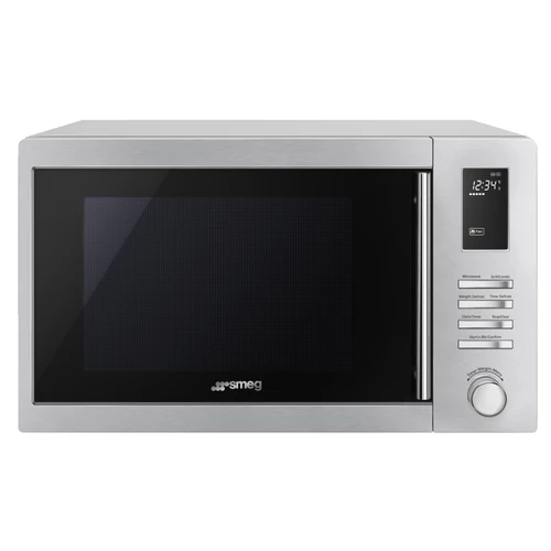 SMEG MIKROHULLÁMÚ SÜTŐ, Universal design, szabadonálló, 25 liter, inox