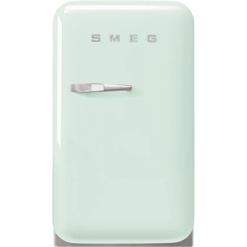 SMEG MINI BAR, retro, 40,4x74 cm, jobb oldali pántok, világoszöld