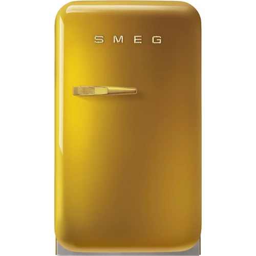 SMEG MINI BAR, retro, 40,4x74 cm, jobb oldali pántok, arany színű