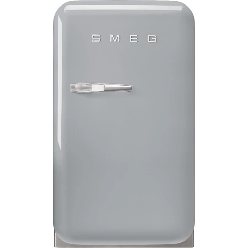 SMEG MINI BAR, retro, 40,4x74 cm, jobb oldali pántok, ezüst