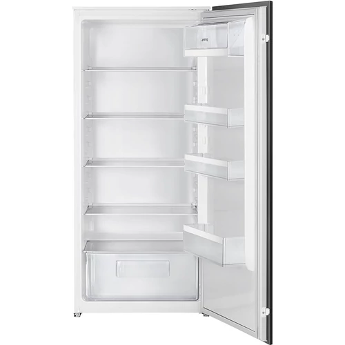 SMEG MUNKALAP ALÁ ÉPÍTHETŐ HŰTŐ, 54x122 cm, fordítható ajtó, fehér