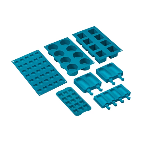 SMEG ÖNTŐFORMA KÉSZLET sütőkhöz, sokkoló hűtőkhöz és hűtőkhöz - 7 db-os szett