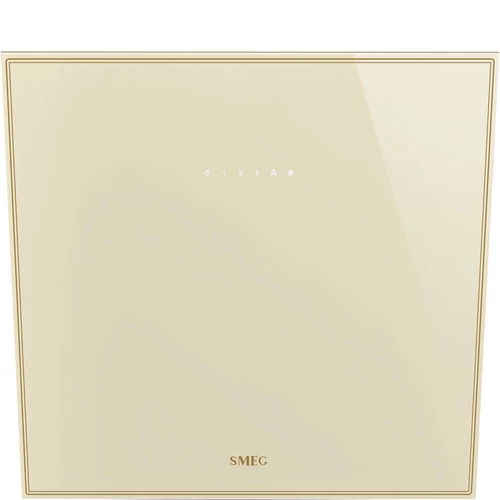 SMEG  PÁRAELSZÍVÓ, Colonial , 60 cm, 3+1 fokozat, érintőszenzoros vezérlés, LED, bézs üveg arany szerigráfiával