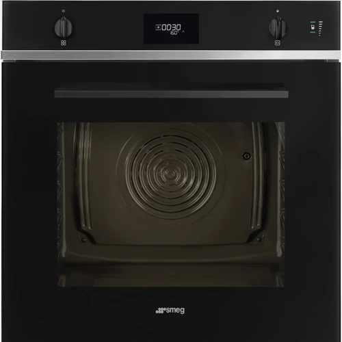 SMEG PIROLITIKUS KOMBINÁLT SÜTŐ, GŐZFUNKCIÓVAL, Selezione design, Galileo, 60 cm, CS LCD, fekete üveg