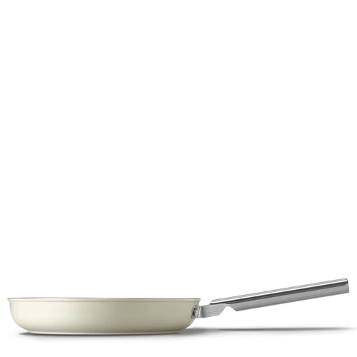 SMEG SERPENYŐ, 28 cm, rozsdamentes acél fogantyú, bézs