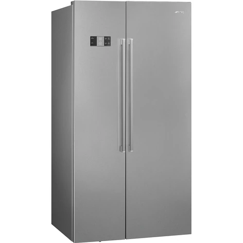 SMEG SIDE-BY-SIDE HŰTŐ ÉS FAGYASZTÓ, 91X179 cm, inox