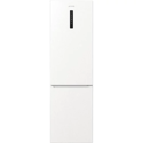 SMEG SZABADONÁLLÓ HŰTŐ ÉS FAGYASZTÓ, 60x200 cm, E energiaosztály, külső kijelző, fehér