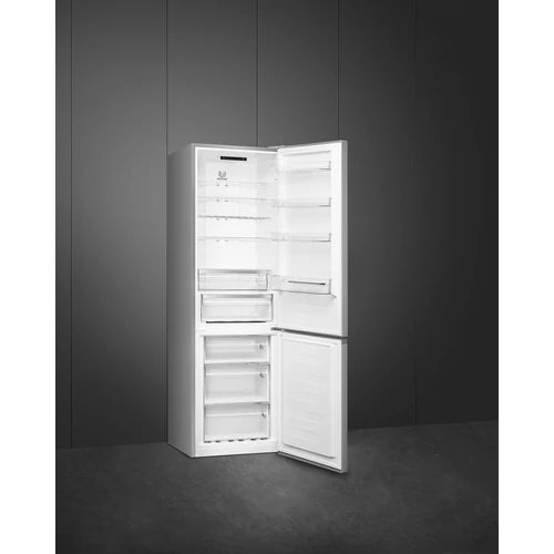 SMEG SZABADONÁLLÓ HŰTŐ ÉS FAGYASZTÓ, 60x200 cm, inox