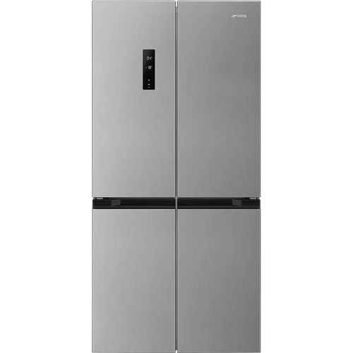 SMEG SZABADONÁLLÓ HŰTŐ ÉS FAGYASZTÓ, 84x179 cm, D energiaosztály, inox