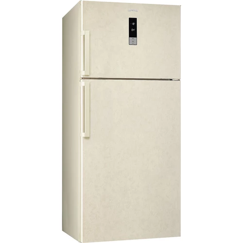 SMEG SZABADONÁLLÓ HŰTŐ ÉS FAGYASZTÓ, 84x186 cm, fordítható ajtó, bézs
