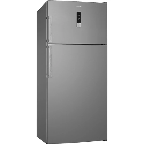 SMEG SZABADONÁLLÓ HŰTŐ ÉS FAGYASZTÓ, 84x186 cm, jobb oldali pántok, inox