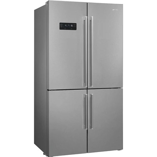 SMEG SZABADONÁLLÓ HŰTŐ ÉS FAGYASZTÓ, 90,8x182 cm, inox