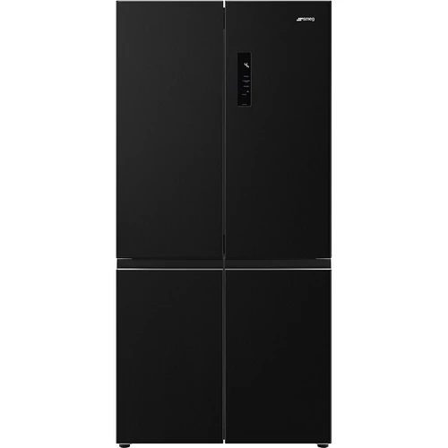 SMEG SZABADONÁLLÓ HŰTŐ ÉS FAGYASZTÓ, 91x190,5 cm, D energiaosztály, fekete