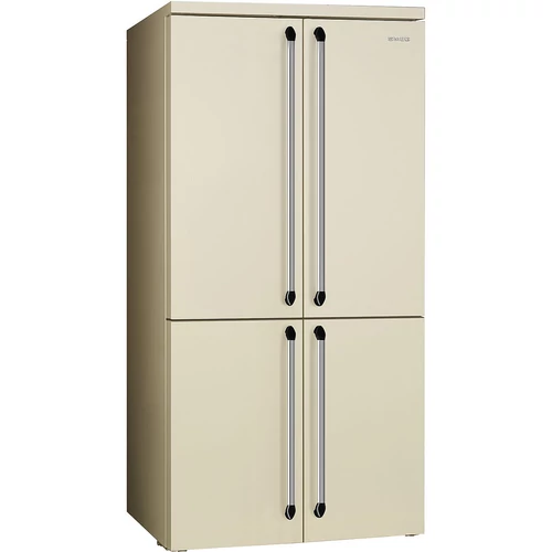 SMEG SZABADONÁLLÓ HŰTŐ ÉS FAGYASZTÓ, Victoria design, 91,5x187 cm, bézs